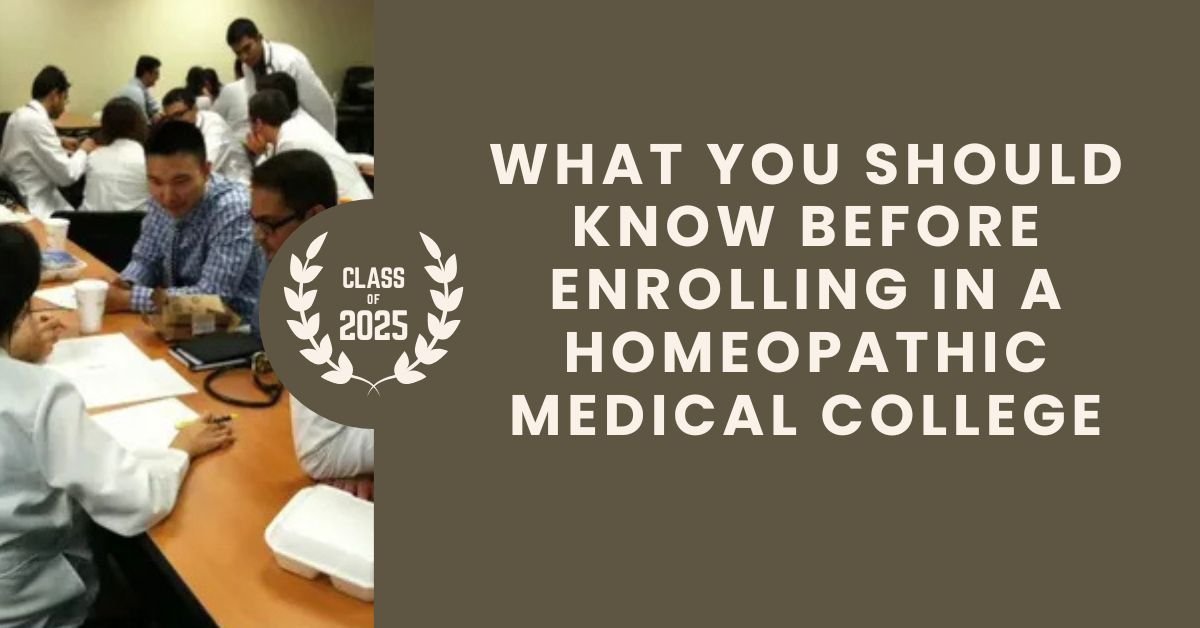 Best Homeopathic Medical College